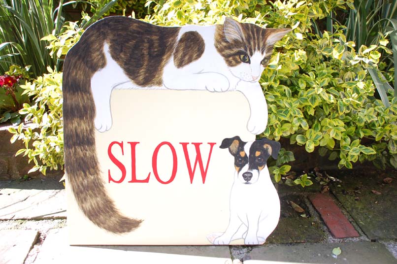 Novelty signs